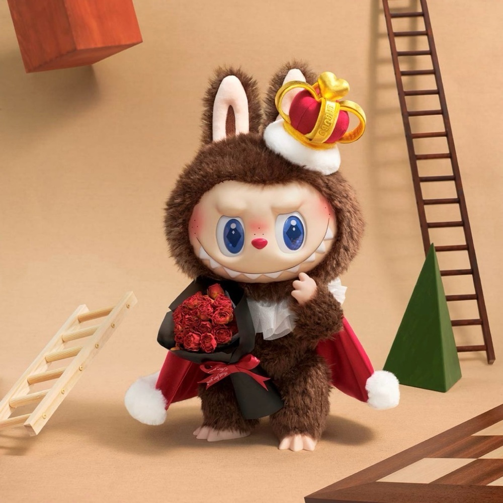 Pop Mart The Monsters Let’s Checkmate Vinyl Plush Doll Labubu